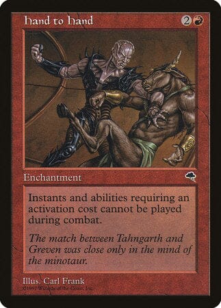 Hand to Hand [Tempest] MTG Single Magic: The Gathering  | Multizone: Comics And Games