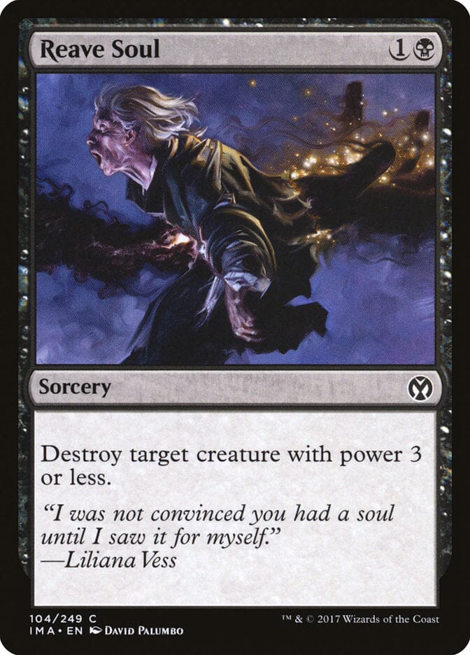 Reave Soul [Iconic Masters] MTG Single Magic: The Gathering  | Multizone: Comics And Games