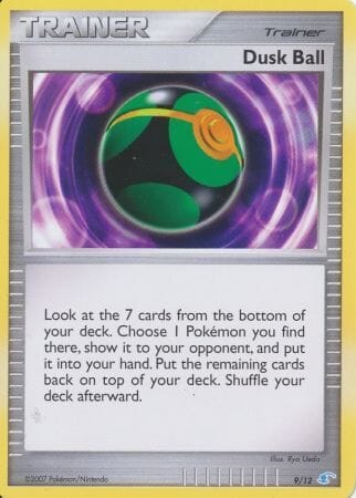 Dusk Ball (9/12) [Diamond & Pearl: Trainer Kit - Manaphy] Pokemon Single Pokémon  | Multizone: Comics And Games