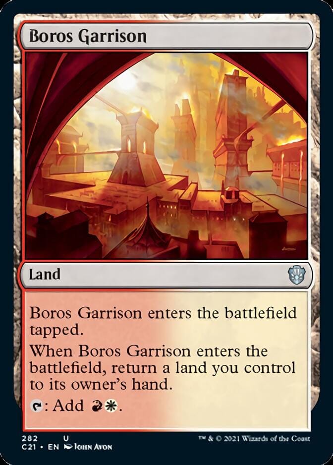 Boros Garrison [Commander 2021] MTG Single Magic: The Gathering  | Multizone: Comics And Games
