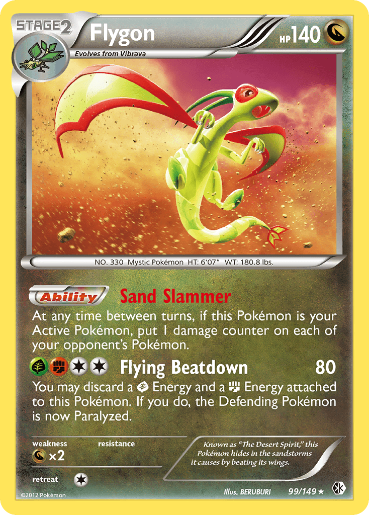 Flygon (99/149) [Black & White: Boundaries Crossed] Pokemon Single Pokémon  | Multizone: Comics And Games