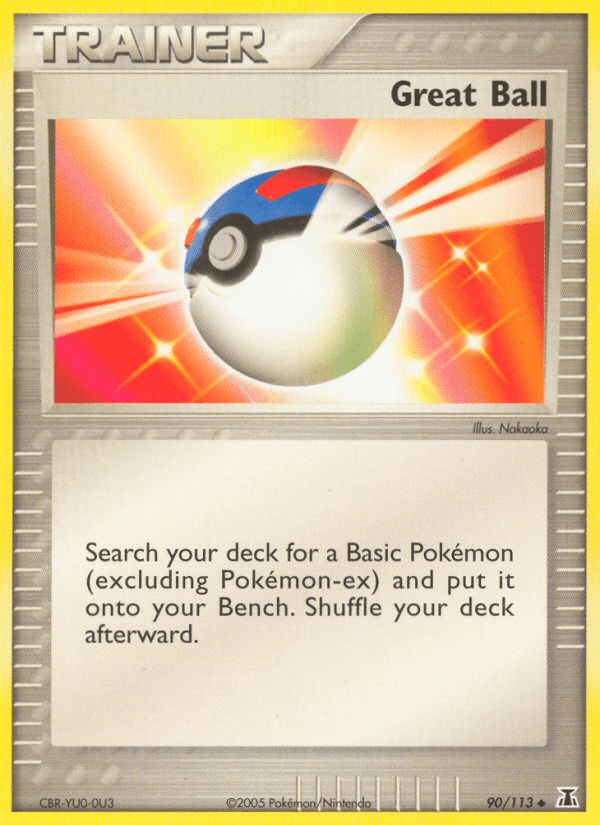 Great Ball (90/113) [EX: Delta Species] Pokemon Single Pokémon  | Multizone: Comics And Games
