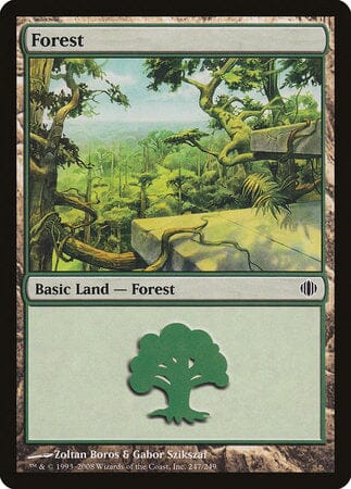 Forest (247) [Shards of Alara] MTG Single Magic: The Gathering  | Multizone: Comics And Games