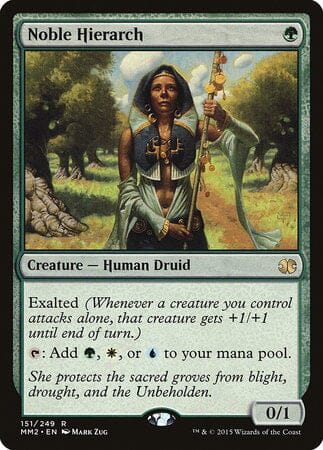 Noble Hierarch [Modern Masters 2015] MTG Single Magic: The Gathering  | Multizone: Comics And Games