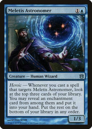 Meletis Astronomer [Born of the Gods] MTG Single Magic: The Gathering  | Multizone: Comics And Games