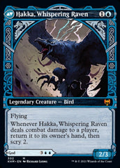Alrund, God of the Cosmos // Hakka, Whispering Raven (Showcase) [Kaldheim] MTG Single Magic: The Gathering  | Multizone: Comics And Games