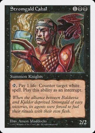Stromgald Cabal [Fifth Edition] MTG Single Magic: The Gathering  | Multizone: Comics And Games