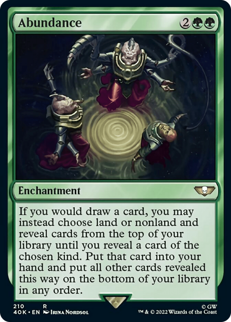 Abundance [Universes Beyond: Warhammer 40,000] MTG Single Magic: The Gathering  | Multizone: Comics And Games