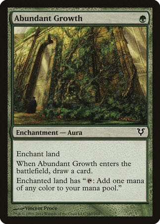 Abundant Growth [Avacyn Restored] MTG Single Magic: The Gathering  | Multizone: Comics And Games