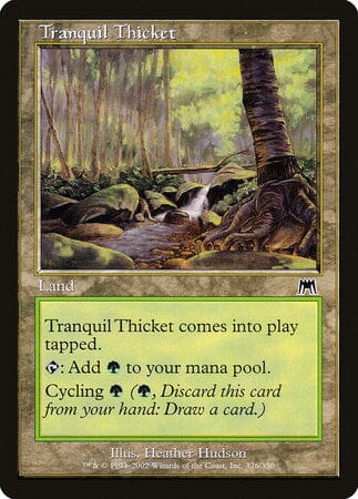 Tranquil Thicket [Onslaught] MTG Single Magic: The Gathering  | Multizone: Comics And Games