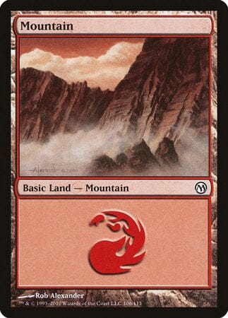 Mountain (106) [Duels of the Planeswalkers] MTG Single Magic: The Gathering  | Multizone: Comics And Games