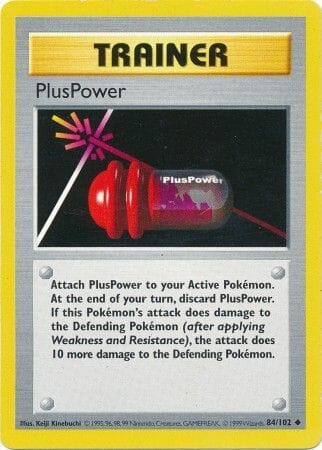 PlusPower (84/102) [Base Set Shadowless Unlimited] Pokemon Single Pokémon  | Multizone: Comics And Games