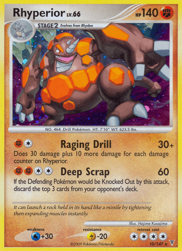 Rhyperior (10/147) [Platinum: Supreme Victors] Pokemon Single Pokémon  | Multizone: Comics And Games