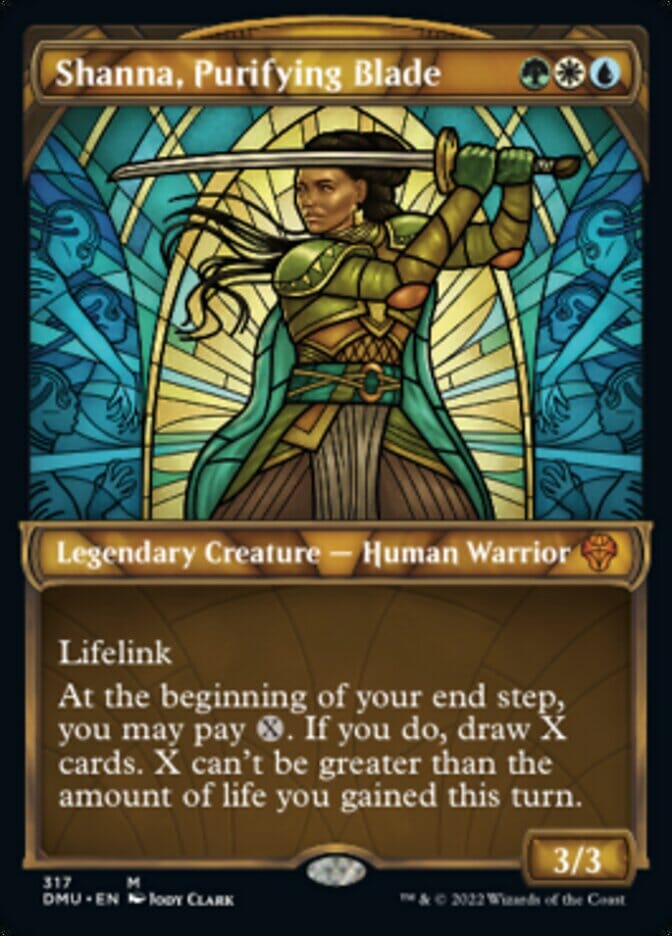 Shanna, Purifying Blade (Showcase) [Dominaria United] MTG Single Magic: The Gathering  | Multizone: Comics And Games