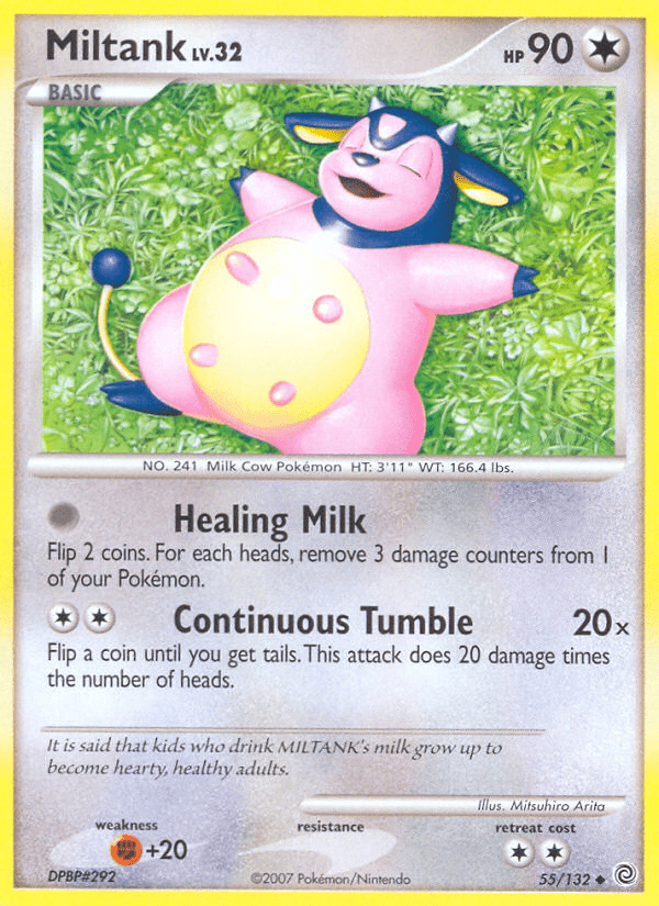 Miltank (55/132) [Diamond & Pearl: Secret Wonders] Pokemon Single Pokémon  | Multizone: Comics And Games