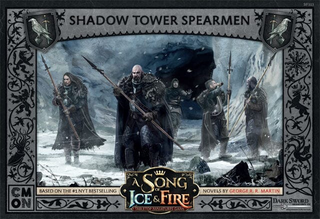 A Song of Ice & Fire: Shadow tower Spearmen Miniatures CMON  | Multizone: Comics And Games