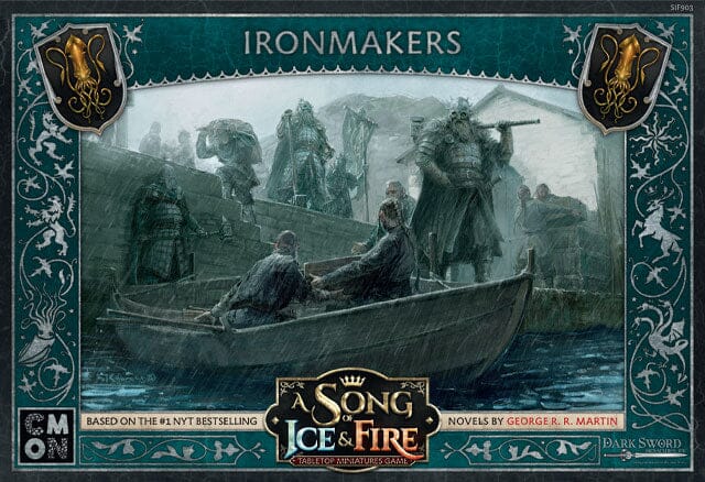 A Song of Ice & Fire: Greyjoy Ironmakers Miniatures CMON  | Multizone: Comics And Games