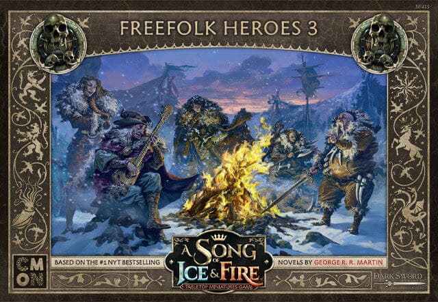 A Song of Ice & Fire: Free Folk Heroes III Miniatures CMON  | Multizone: Comics And Games