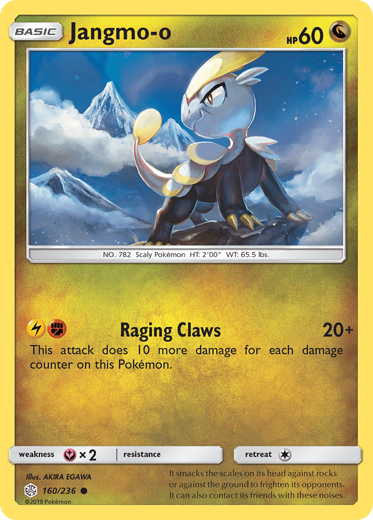 Jangmo-o (160/236) [Sun & Moon: Cosmic Eclipse] Pokemon Single Pokémon  | Multizone: Comics And Games