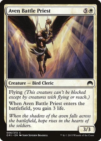 Aven Battle Priest [Magic Origins] MTG Single Magic: The Gathering  | Multizone: Comics And Games