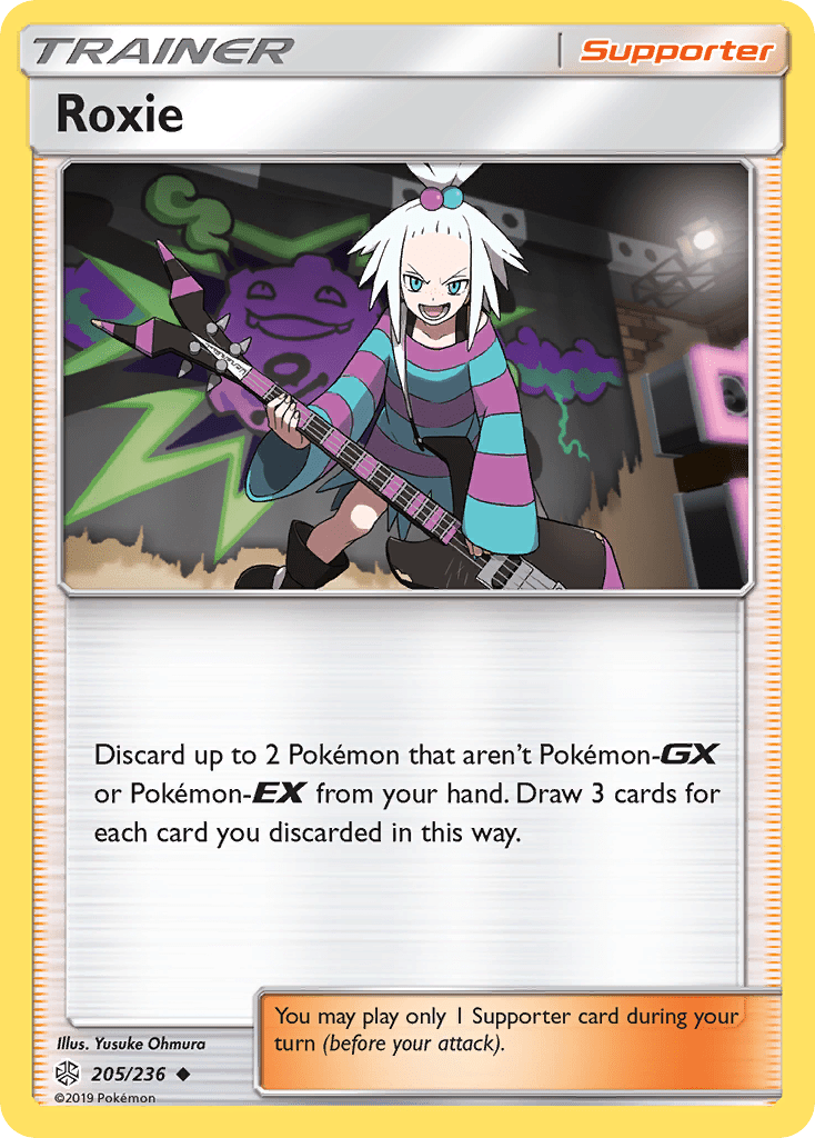 Roxie (205/236) [Sun & Moon: Cosmic Eclipse] Pokemon Single Pokémon  | Multizone: Comics And Games