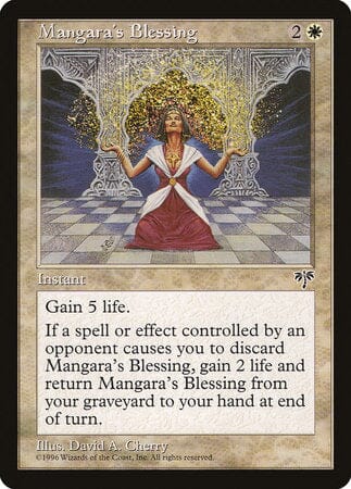 Mangara's Blessing [Mirage] MTG Single Magic: The Gathering  | Multizone: Comics And Games