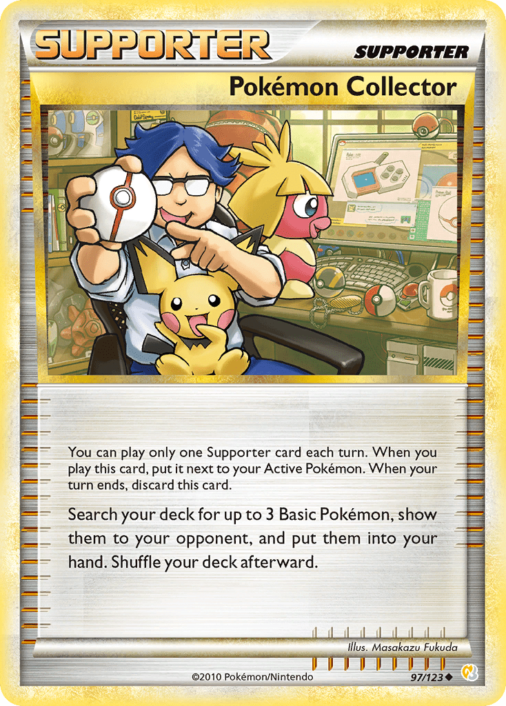 Pokemon Collector (97/123) [HeartGold & SoulSilver: Base Set] Pokemon Single Pokémon  | Multizone: Comics And Games