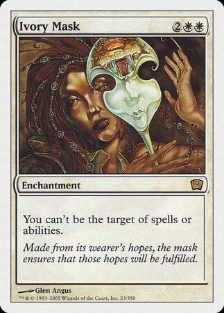 Ivory Mask [Ninth Edition] MTG Single Magic: The Gathering  | Multizone: Comics And Games