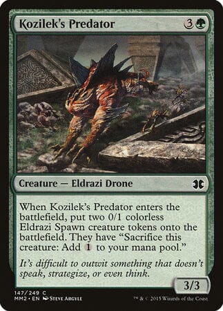 Kozilek's Predator [Modern Masters 2015] MTG Single Magic: The Gathering  | Multizone: Comics And Games