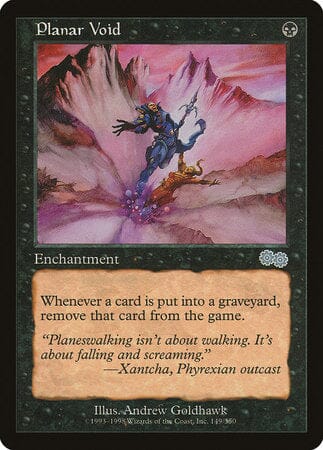 Planar Void [Urza's Saga] MTG Single Magic: The Gathering  | Multizone: Comics And Games