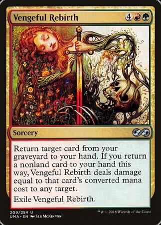 Vengeful Rebirth [Ultimate Masters] MTG Single Magic: The Gathering  | Multizone: Comics And Games