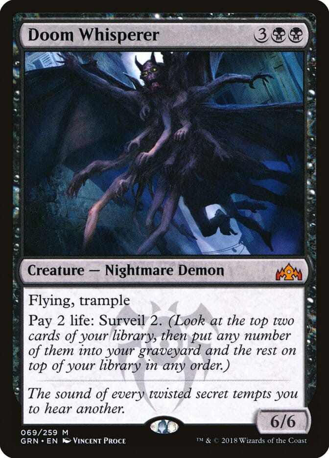 Doom Whisperer [Guilds of Ravnica] MTG Single Magic: The Gathering  | Multizone: Comics And Games