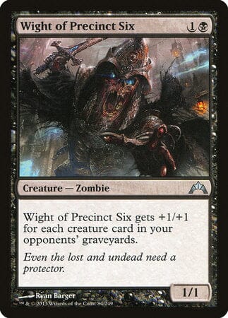 Wight of Precinct Six [Gatecrash] MTG Single Magic: The Gathering  | Multizone: Comics And Games