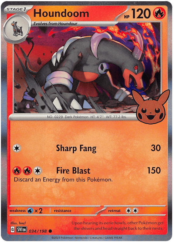 Houndoom (034/198) [Trick or Trade 2023] Pokemon Single Pokémon  | Multizone: Comics And Games