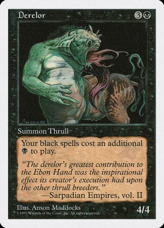Derelor [Fifth Edition] MTG Single Magic: The Gathering  | Multizone: Comics And Games