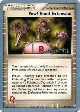 Pow! Hand Extension (85/109) (Bright Aura - Curran Hill's) [World Championships 2005] Pokemon Single Pokémon  | Multizone: Comics And Games