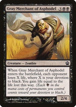 Gray Merchant of Asphodel [Theros] MTG Single Magic: The Gathering  | Multizone: Comics And Games