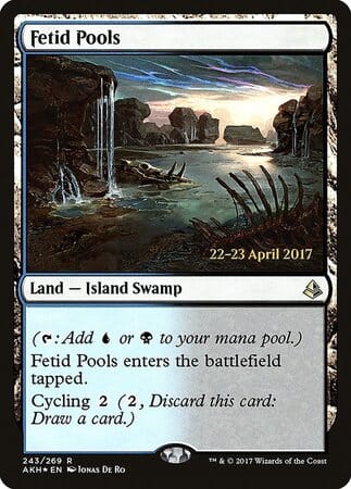 Fetid Pools [Amonkhet Promos] MTG Single Magic: The Gathering  | Multizone: Comics And Games