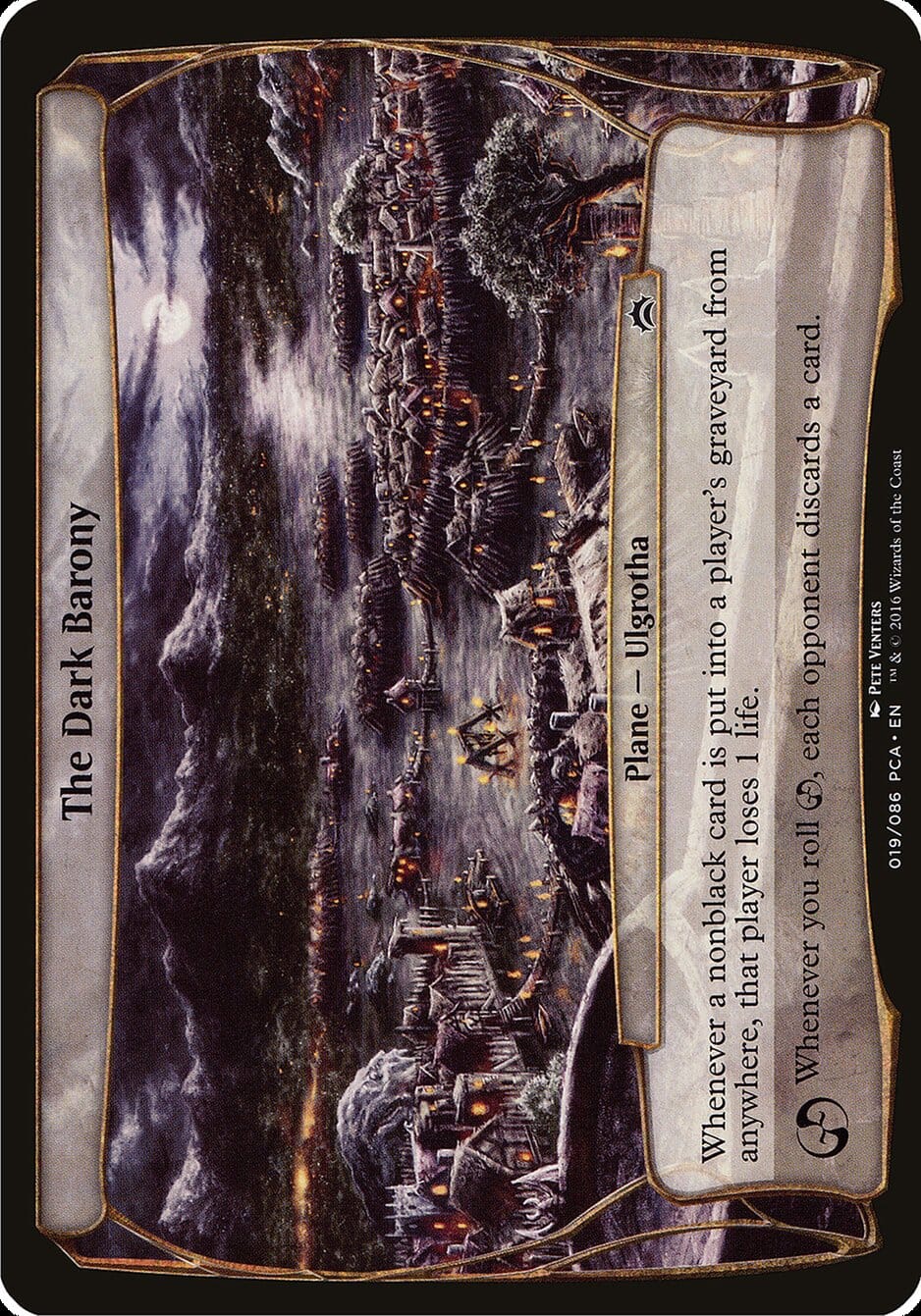 The Dark Barony (Planes) [Planechase Anthology Planes] MTG Single Magic: The Gathering  | Multizone: Comics And Games