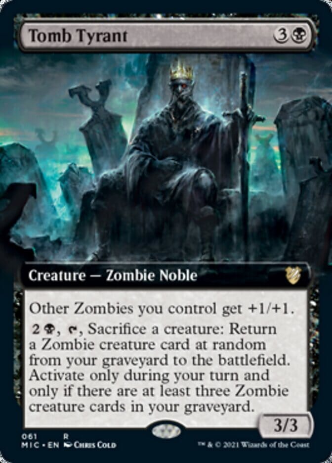 Tomb Tyrant (Extended) [Innistrad: Midnight Hunt Commander] MTG Single Magic: The Gathering  | Multizone: Comics And Games