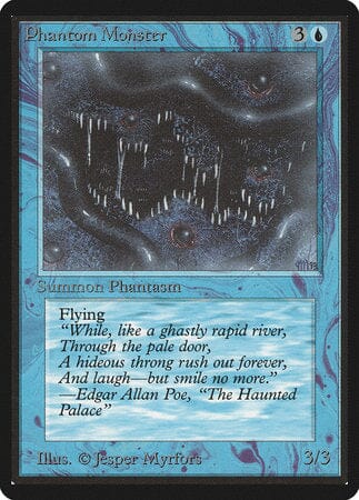 Phantom Monster [Limited Edition Beta] MTG Single Magic: The Gathering  | Multizone: Comics And Games