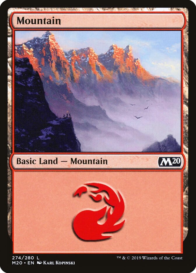 Mountain (#274) [Core Set 2020] MTG Single Magic: The Gathering  | Multizone: Comics And Games