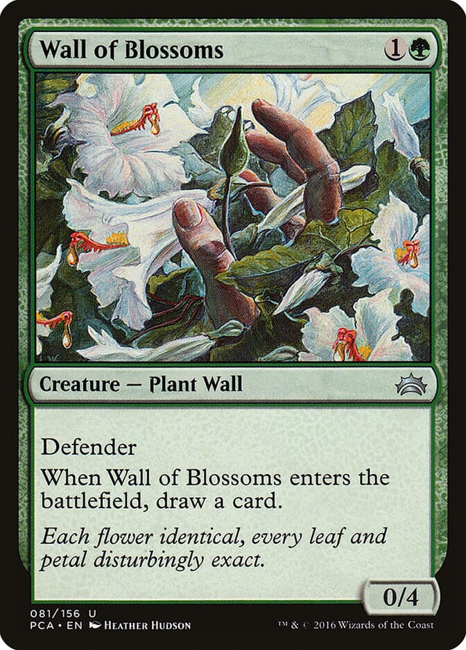 Wall of Blossoms [Planechase Anthology] MTG Single Magic: The Gathering  | Multizone: Comics And Games