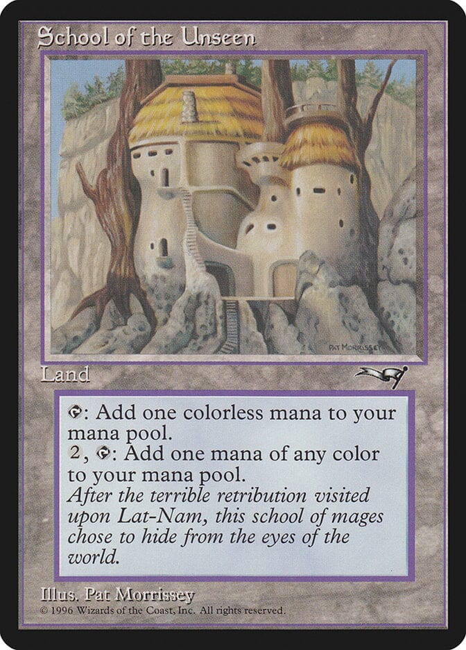 School of the Unseen [Alliances] MTG Single Magic: The Gathering  | Multizone: Comics And Games