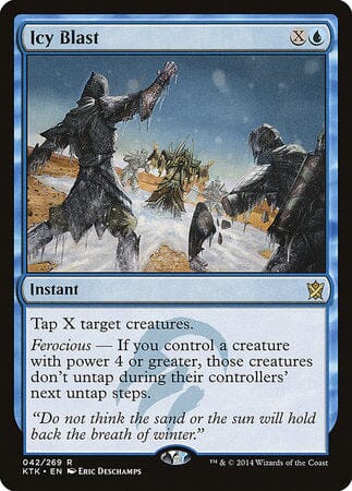 Icy Blast [Khans of Tarkir] MTG Single Magic: The Gathering  | Multizone: Comics And Games