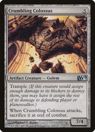 Crumbling Colossus [Magic 2012] MTG Single Magic: The Gathering  | Multizone: Comics And Games