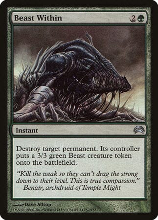 Beast Within [Planechase 2012] MTG Single Magic: The Gathering  | Multizone: Comics And Games