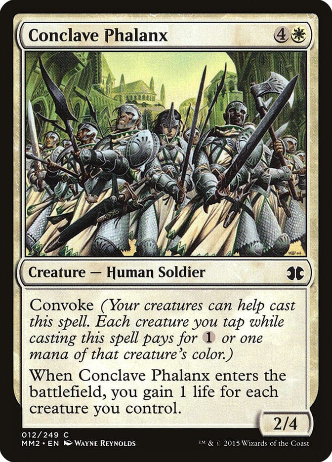 Conclave Phalanx [Modern Masters 2015] MTG Single Magic: The Gathering  | Multizone: Comics And Games