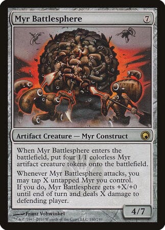 Myr Battlesphere [Scars of Mirrodin] MTG Single Magic: The Gathering  | Multizone: Comics And Games