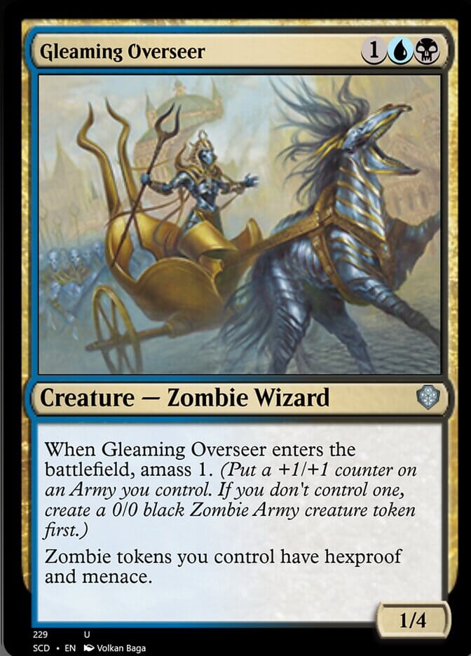 Gleaming Overseer [Starter Commander Decks] MTG Single Magic: The Gathering  | Multizone: Comics And Games